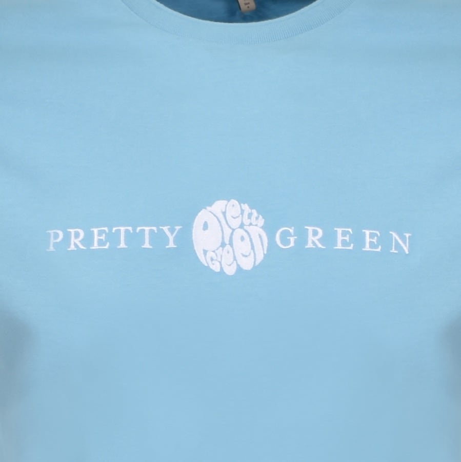 Alternative Image for ProductPretty Green Lincoln Logo T Shirt Blue3